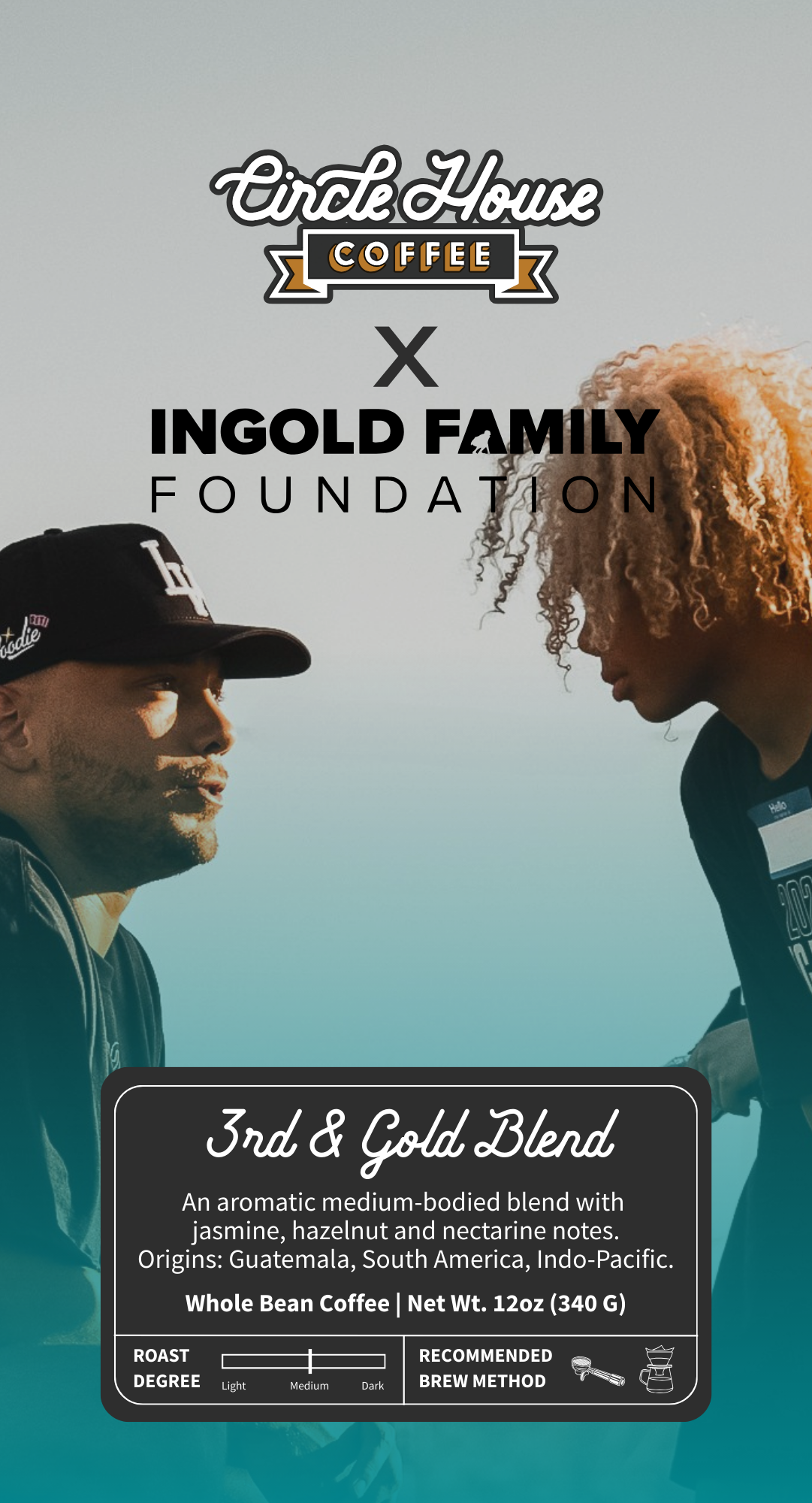 3rd & Gold Blend (12oz.) - Ingold Family Foundation Collaboration