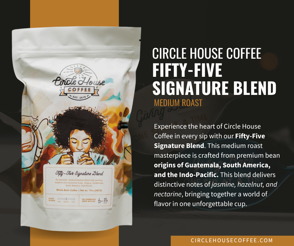 Fifty-Five Signature Blend Coffee Bean (12oz.)