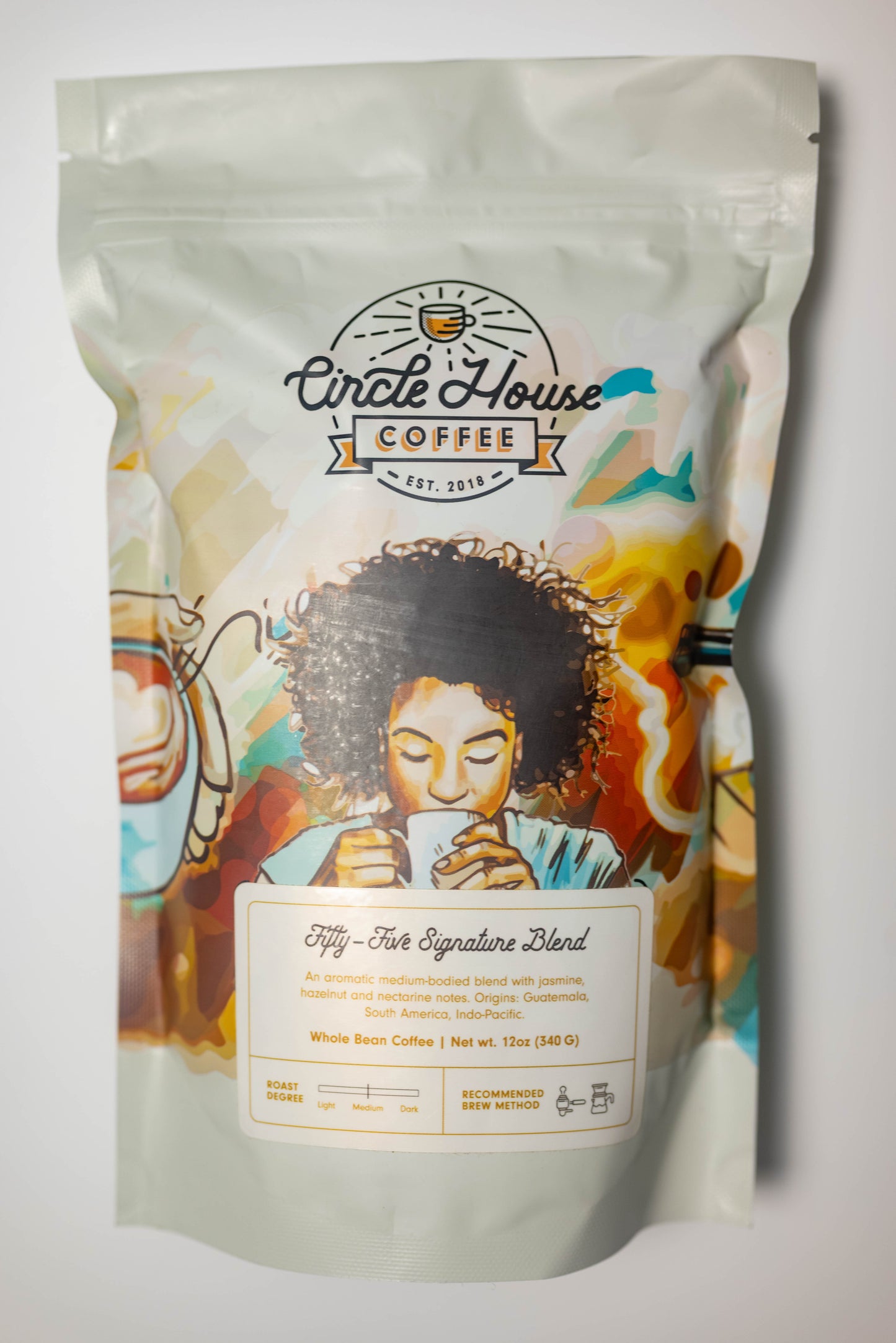 Fifty-Five Signature Blend Coffee Bean (12oz.)