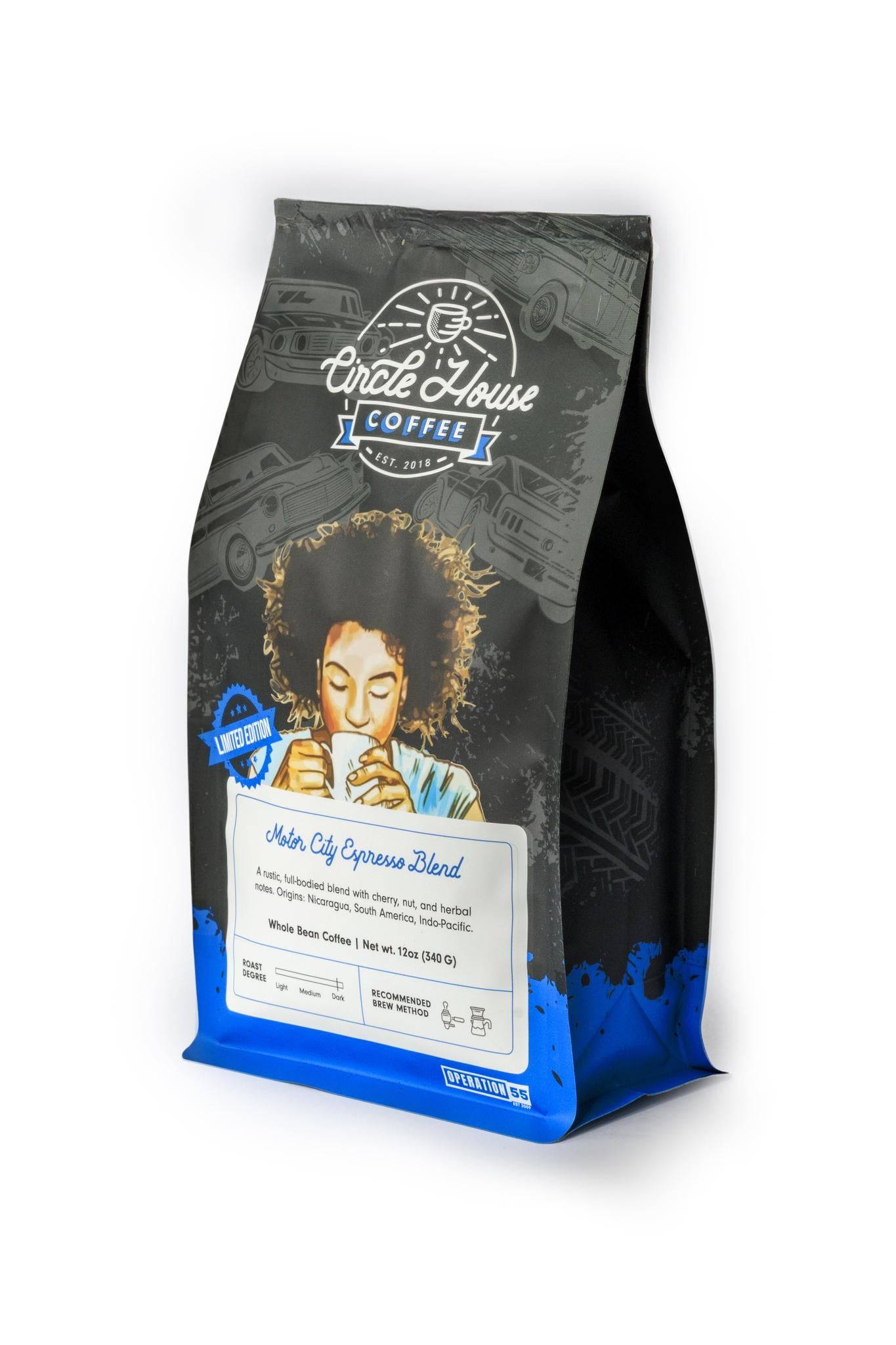 Circle House Coffee - Motor City Espresso Blend - 12oz